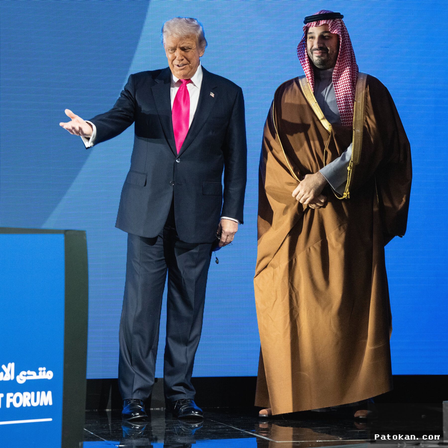 [WASHINGTON] — Trump Bahas Rencana Kerja Sama Nuklir Arab Saudi