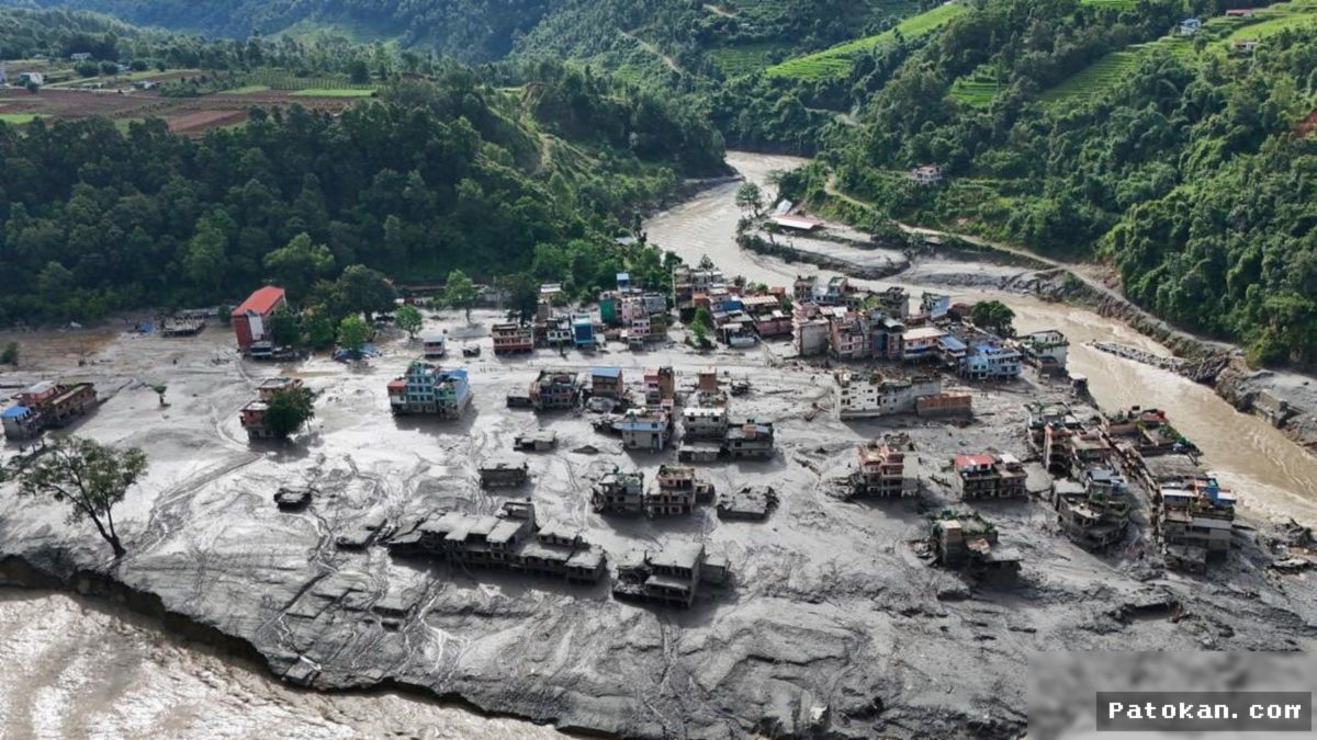 Banjir Bandang Perbatasan Nepal-China Tewaskan 165 Orang, 1.500 Hilang