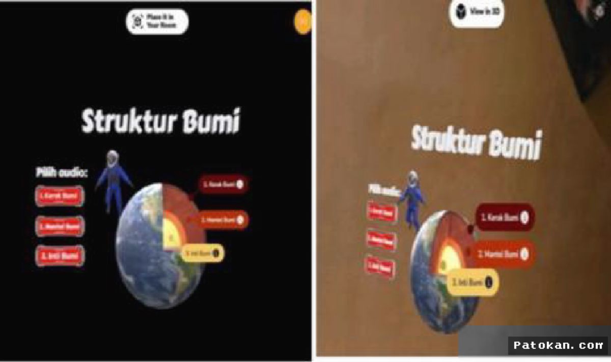 Microsite AR Karya Siswa SMP Ubah Cara Belajar Geografi